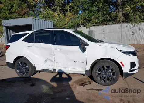 2024 Chevrolet Equinox Awd Rs из США, поврежденный, VIN 3GNAXWEG8RS129819